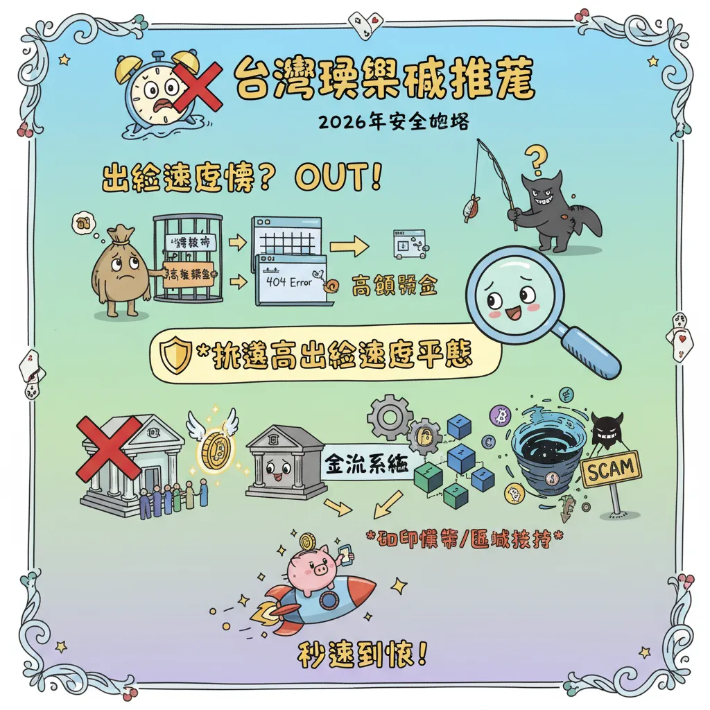 2026臺灣娛樂城推薦：怎麼挑選高出金速度的博弈平臺？
