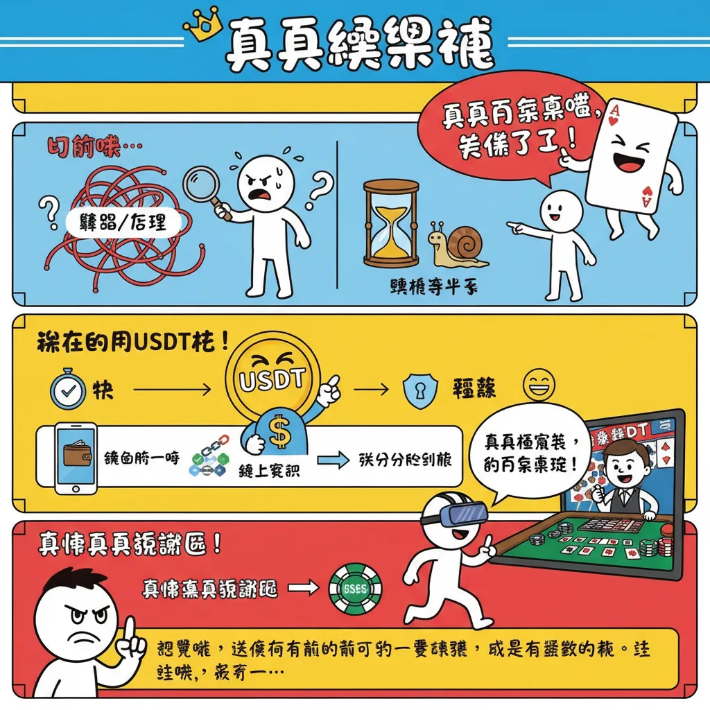想玩真人百家樂？線上娛樂城必備的USDT儲值與責任博彩指南
