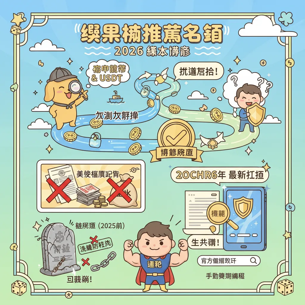如何挑選合法娛樂城？從博弈牌照到加密貨幣金流安全分析